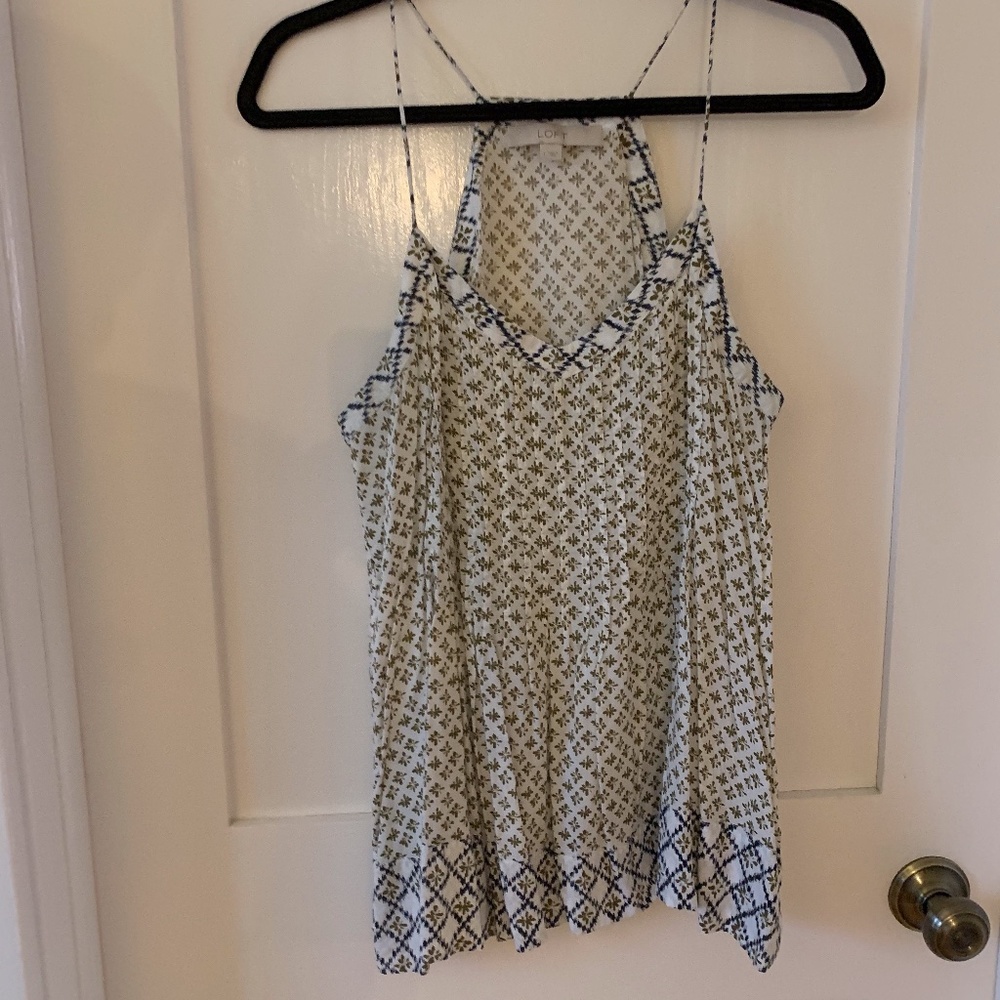 Loft Spaghetti Strap Blouse
